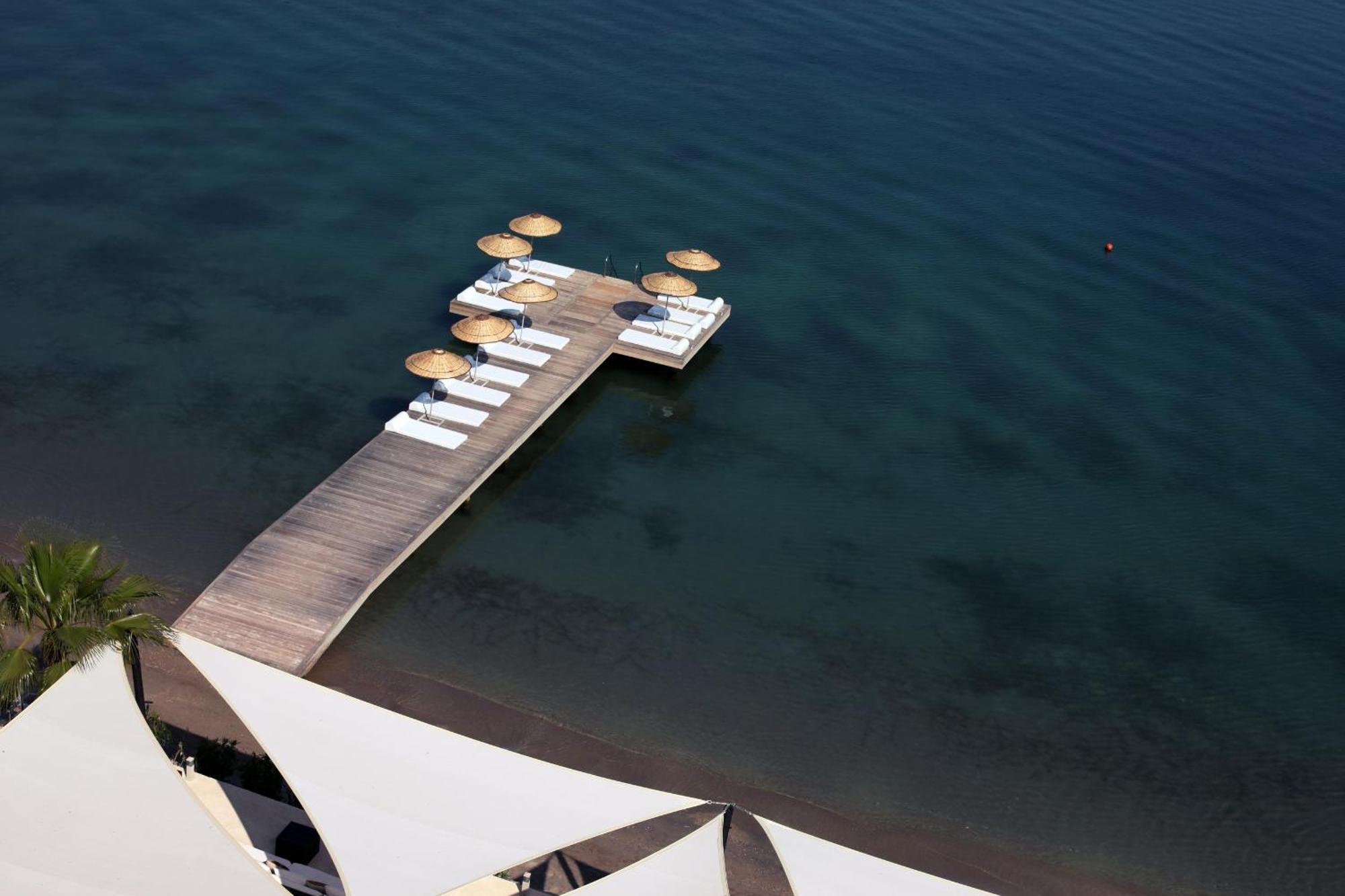 Med-Inn Hotel Gulluk Bagian luar foto